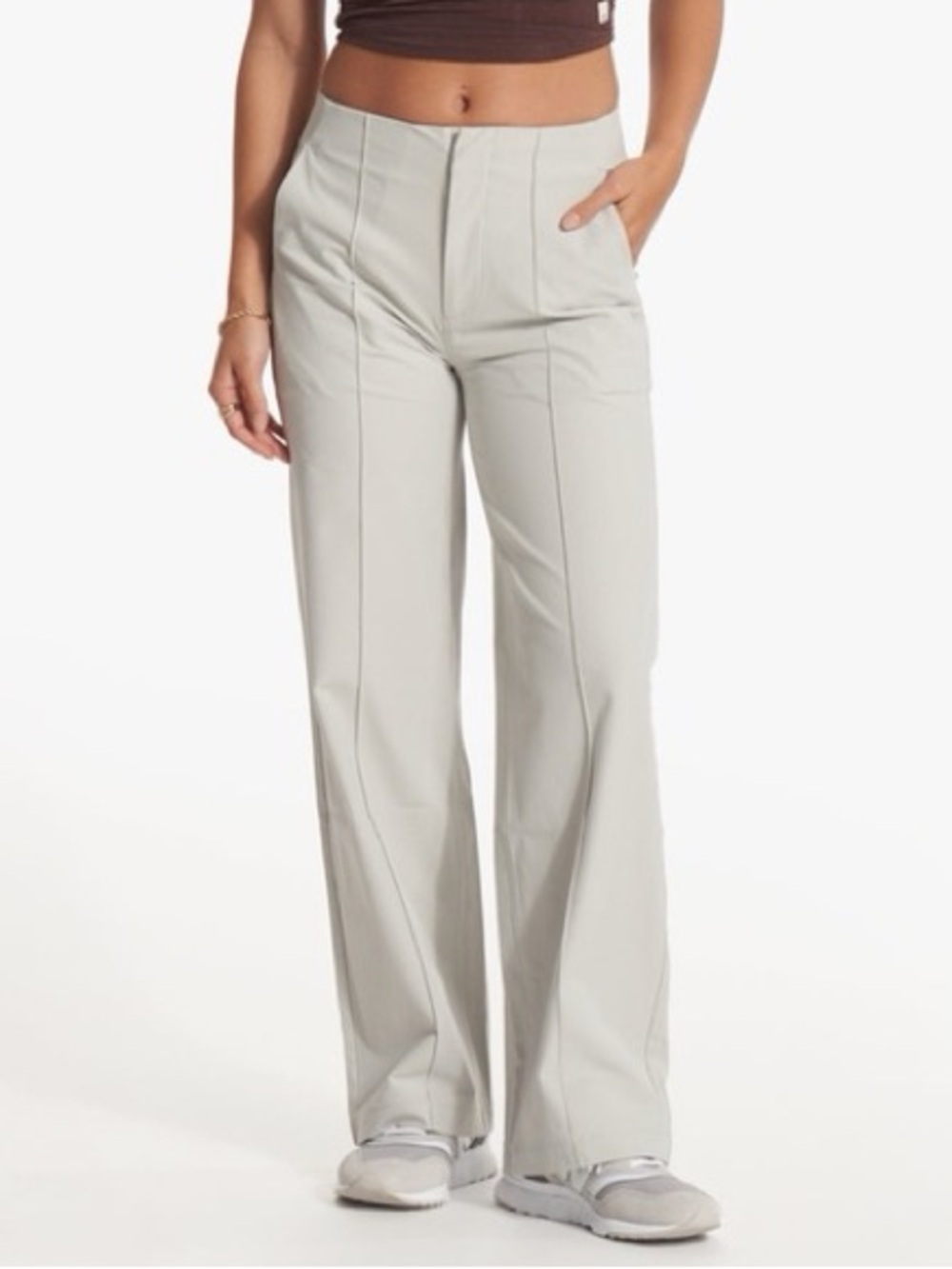 Vuori Meta Wideleg Pant in Vapor